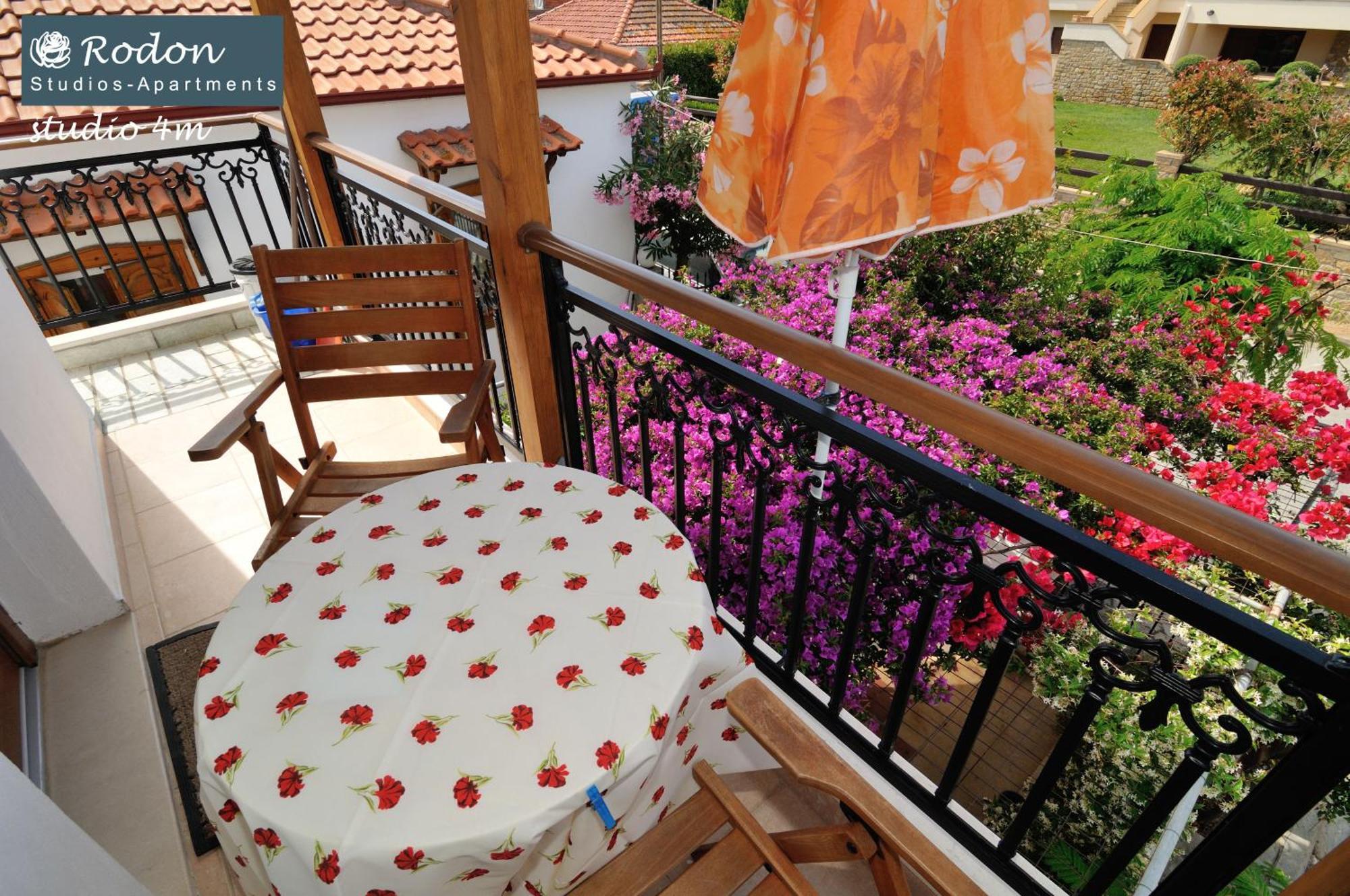 Rodon Apartments - S Avdimioti Nea Roda Bagian luar foto